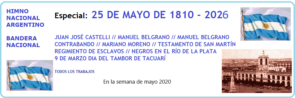 25 DE MAYO